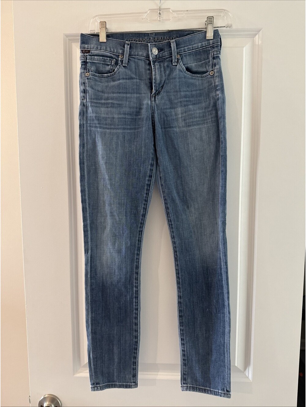 Citizens of Humanity Thompson Medium Rise Cropped Skinny Jeans Size 25